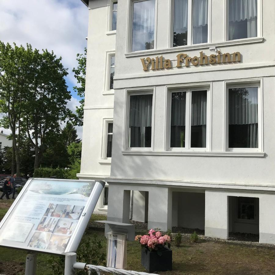 Pension Villa Frohsinn Sellin Auf Ruegen Esterno foto