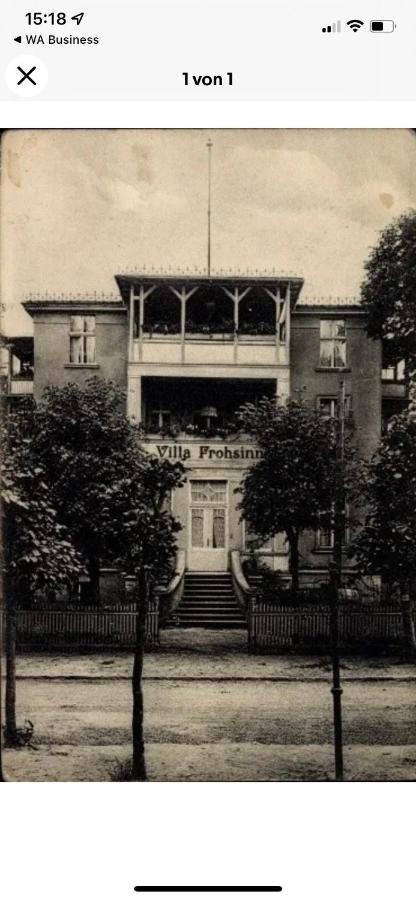 Pension Villa Frohsinn Sellin Auf Ruegen Esterno foto